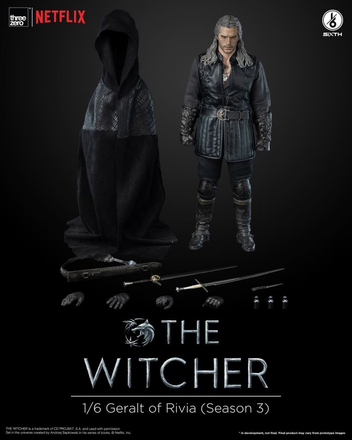 The Witcher Geralt of Rivia (Season 3) 1/6