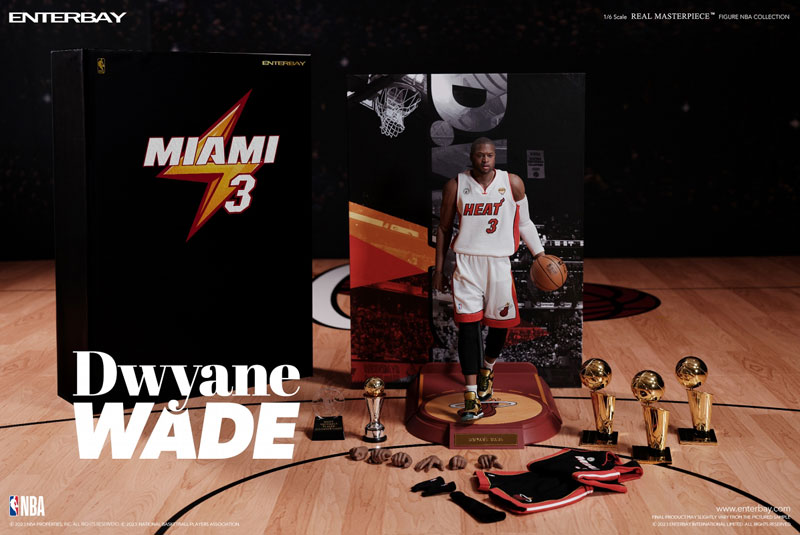 Real Masterpiece NBA Collection/ Dwyane Wade 1/6 Collectible Figure