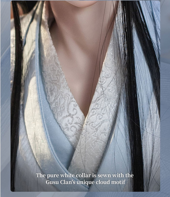 The Master of Diabolism Lan Wangji 2.0 78cm Ball Joint Doll (BJD) + Teen Uniform Set