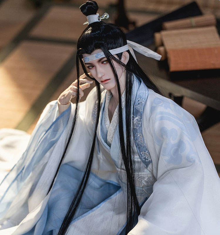 The Master of Diabolism Lan Wangji 2.0 78cm Ball Joint Doll (BJD) + Teen Uniform Set