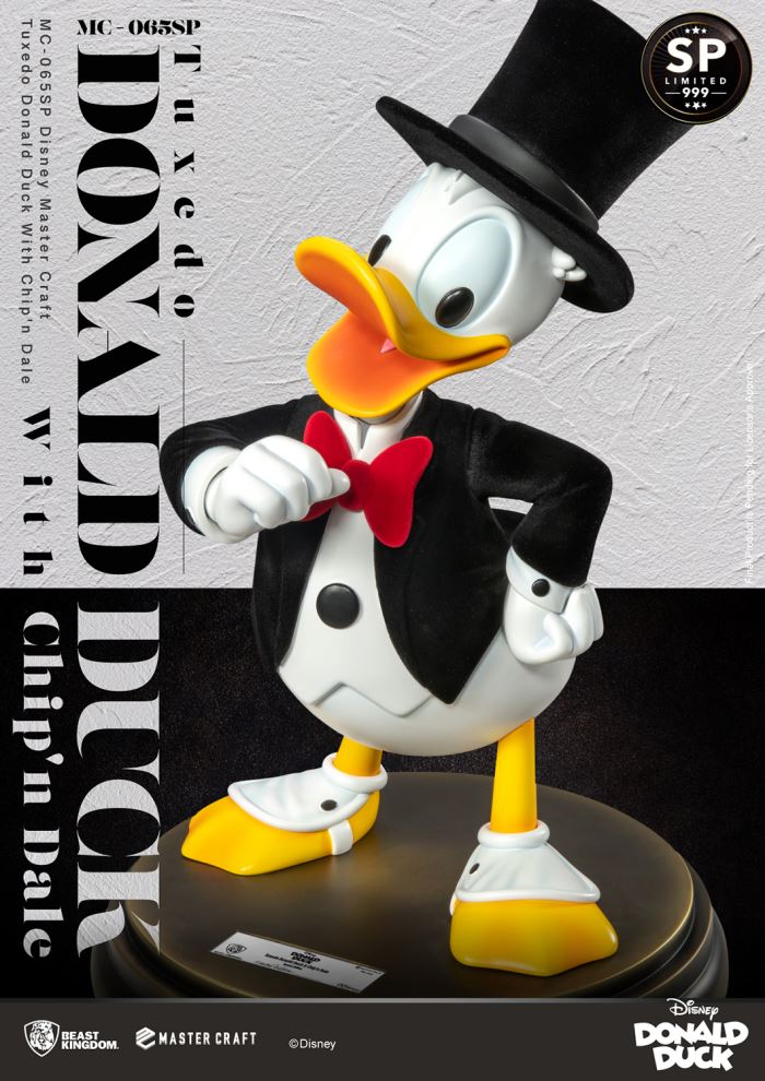 TUXEDO DONALD DUCK WITH CHIP ’N DALE