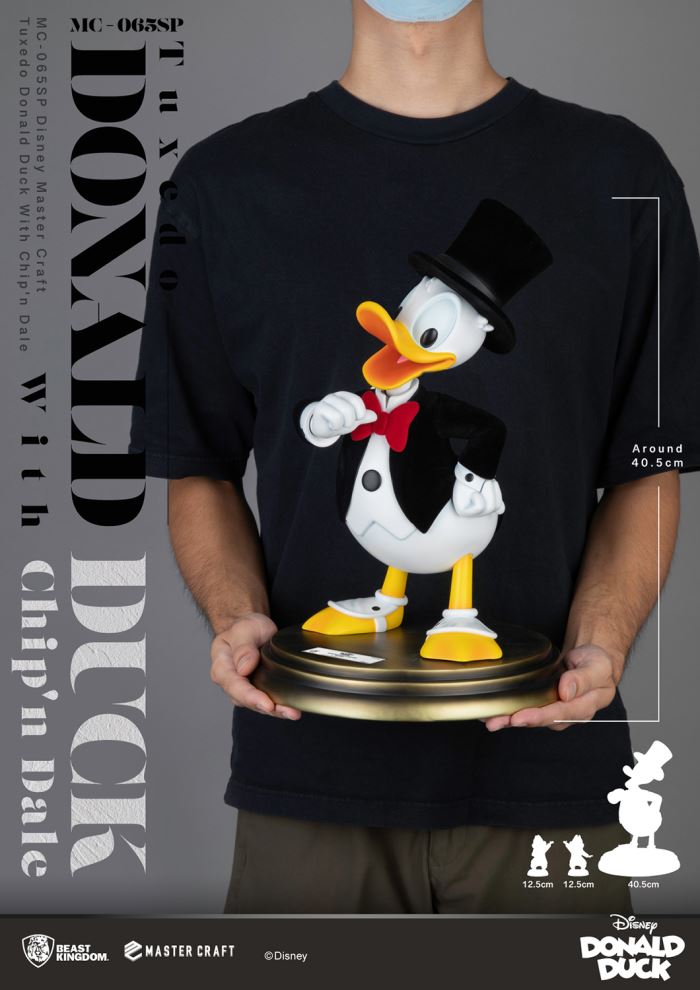 TUXEDO DONALD DUCK WITH CHIP ’N DALE