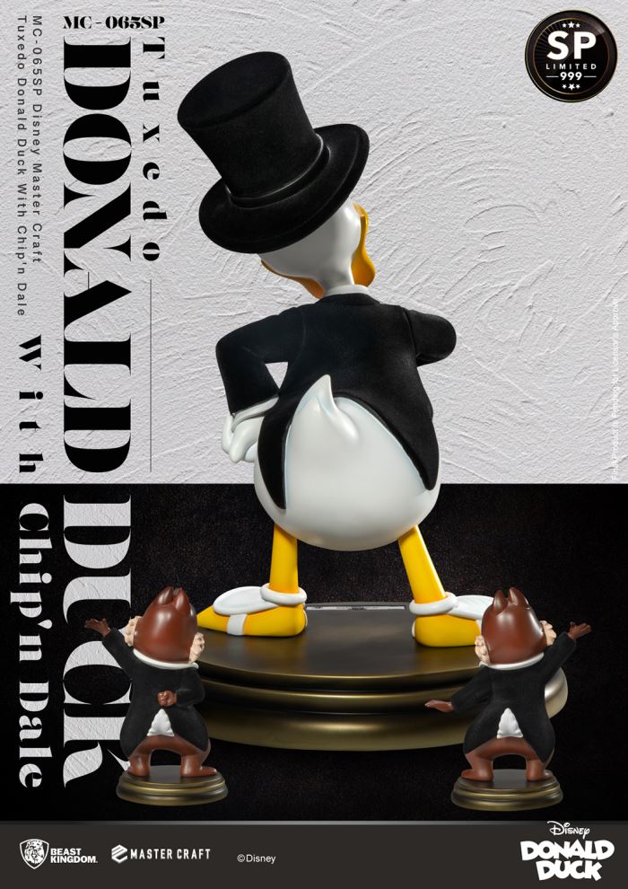 TUXEDO DONALD DUCK WITH CHIP ’N DALE