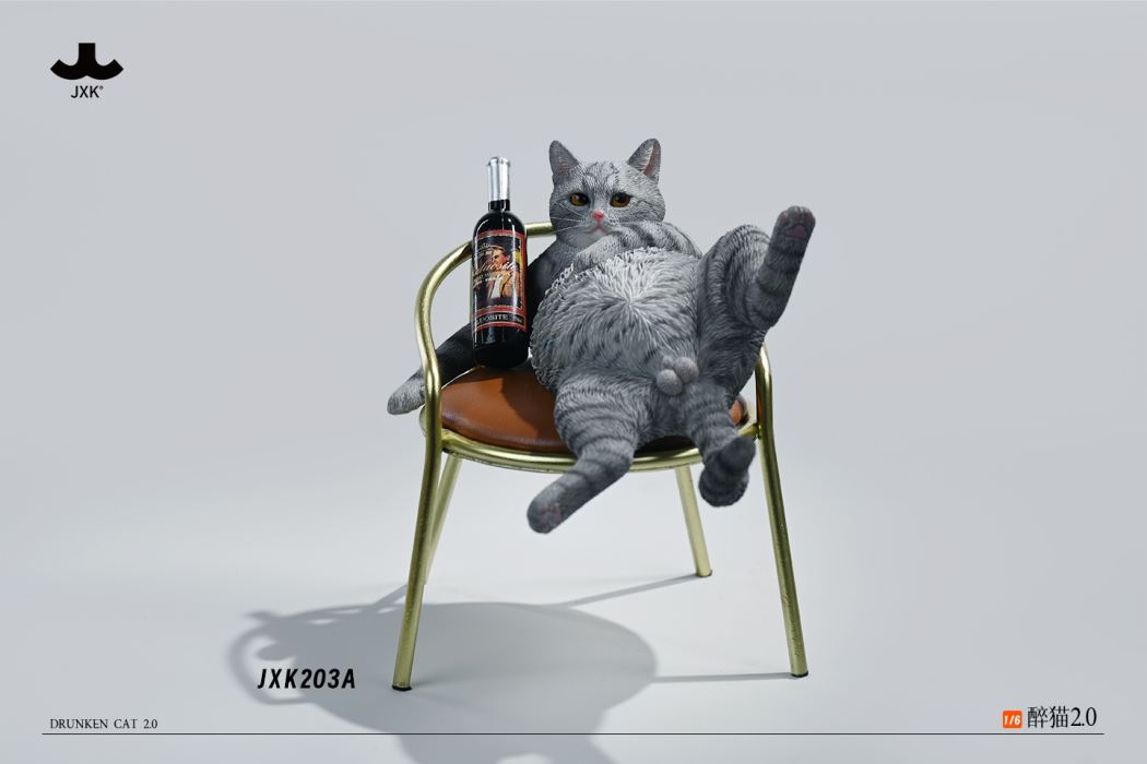 drunken cat 1/6