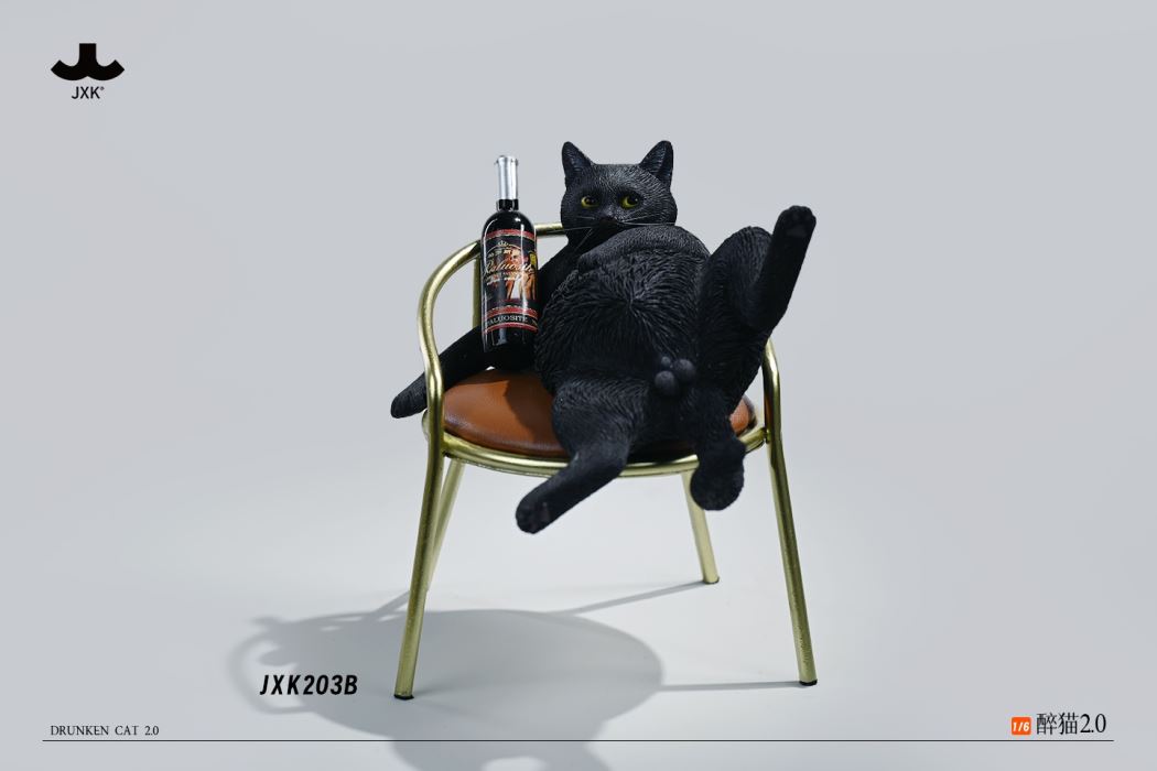drunken cat 1/6