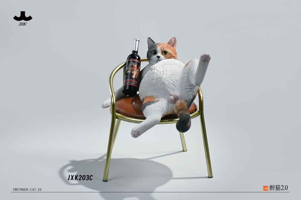 drunken cat 1/6