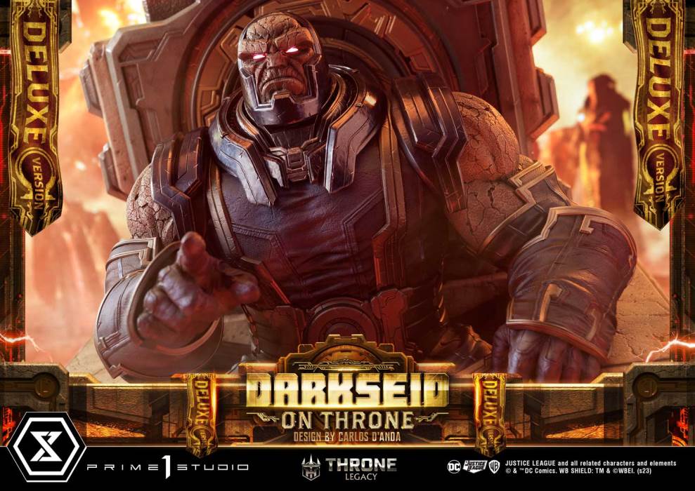Justice League (Comics) Darkseid on Throne (Design by Carlos D'Anda) DX