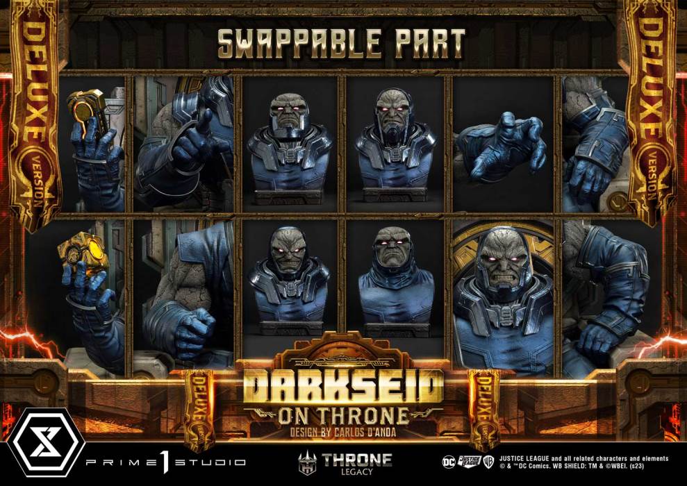 Justice League (Comics) Darkseid on Throne (Design by Carlos D'Anda) DX