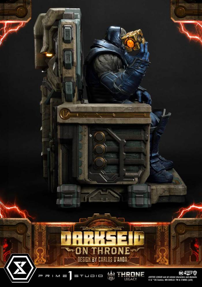 Justice League (Comics) Darkseid on Throne (Design by Carlos D'Anda) DX