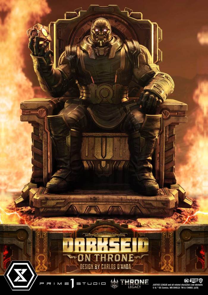 Justice League (Comics) Darkseid on Throne (Design by Carlos D'Anda) DX