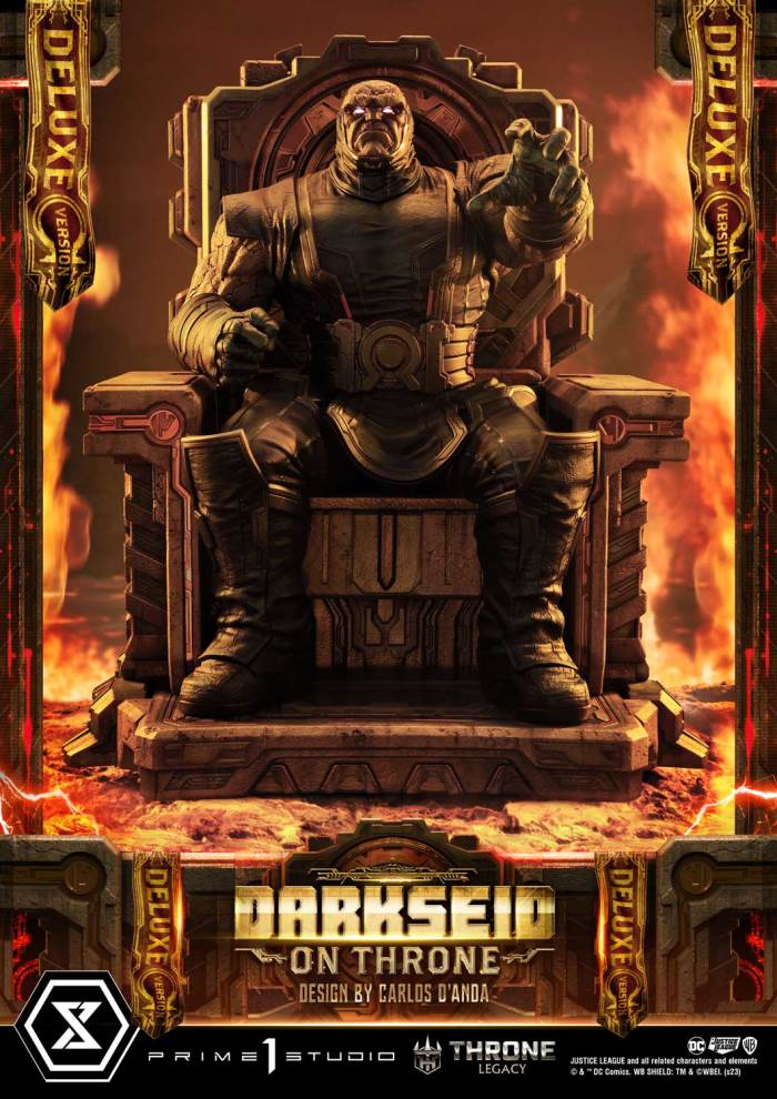 Justice League (Comics) Darkseid on Throne (Design by Carlos D'Anda) DX
