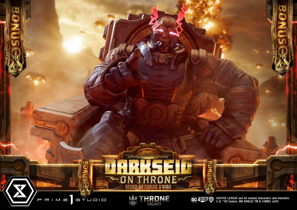 Justice League (Comics) Darkseid on Throne (Design by Carlos D'Anda) DX