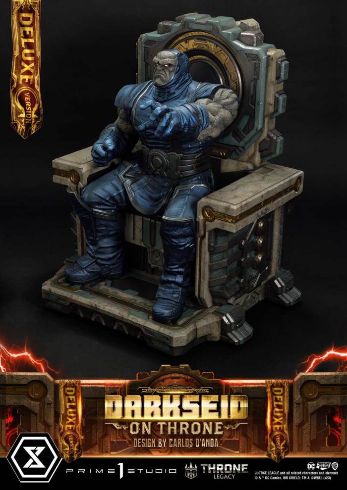 Justice League (Comics) Darkseid on Throne (Design by Carlos D'Anda) DX