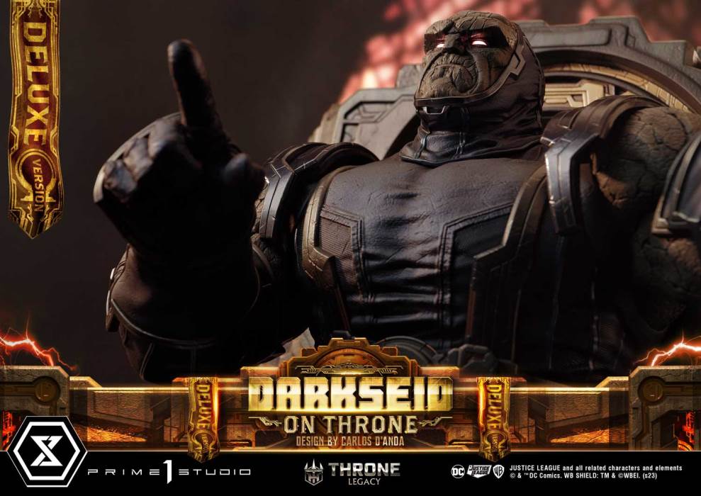 Justice League (Comics) Darkseid on Throne (Design by Carlos D'Anda) DX