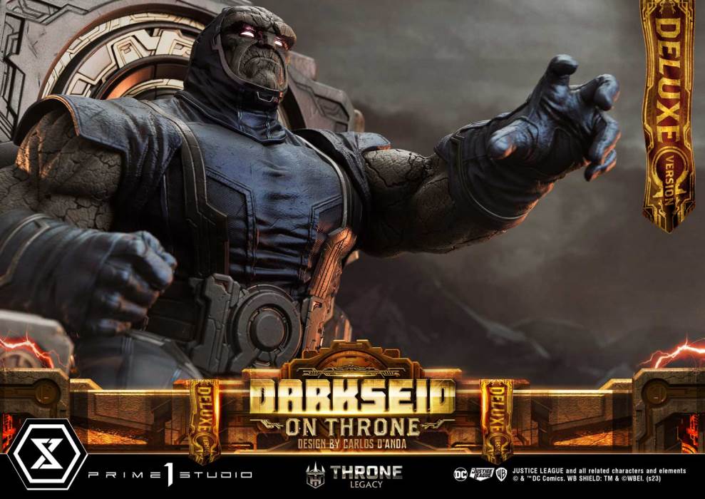 Justice League (Comics) Darkseid on Throne (Design by Carlos D'Anda) DX
