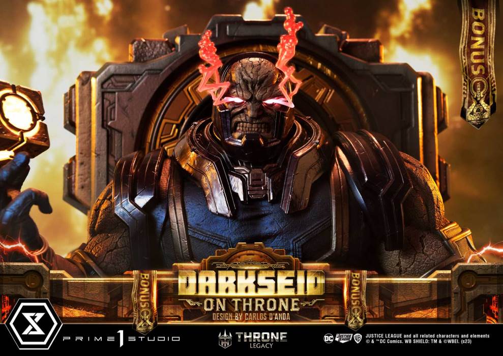 Justice League (Comics) Darkseid on Throne (Design by Carlos D'Anda) DX