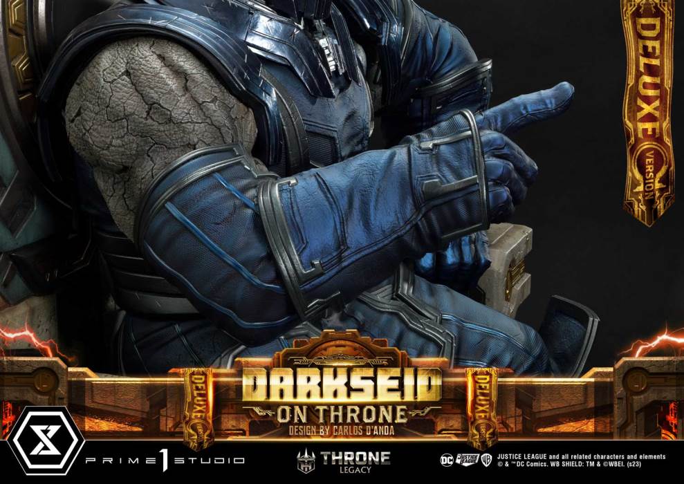 Justice League (Comics) Darkseid on Throne (Design by Carlos D'Anda) DX