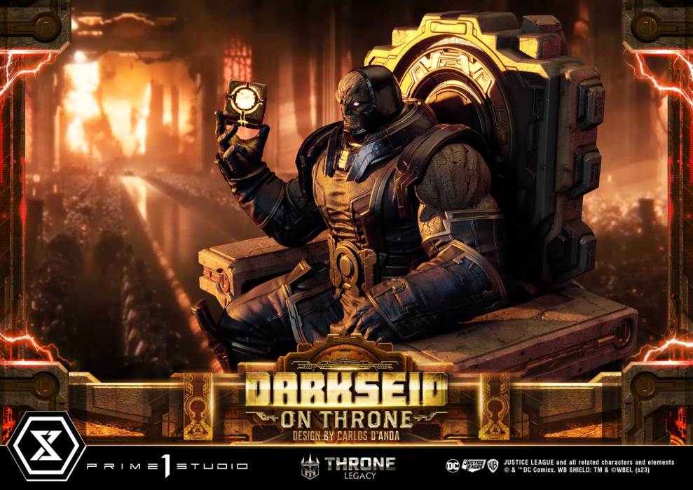 Justice League (Comics) Darkseid on Throne (Design by Carlos D'Anda) DX