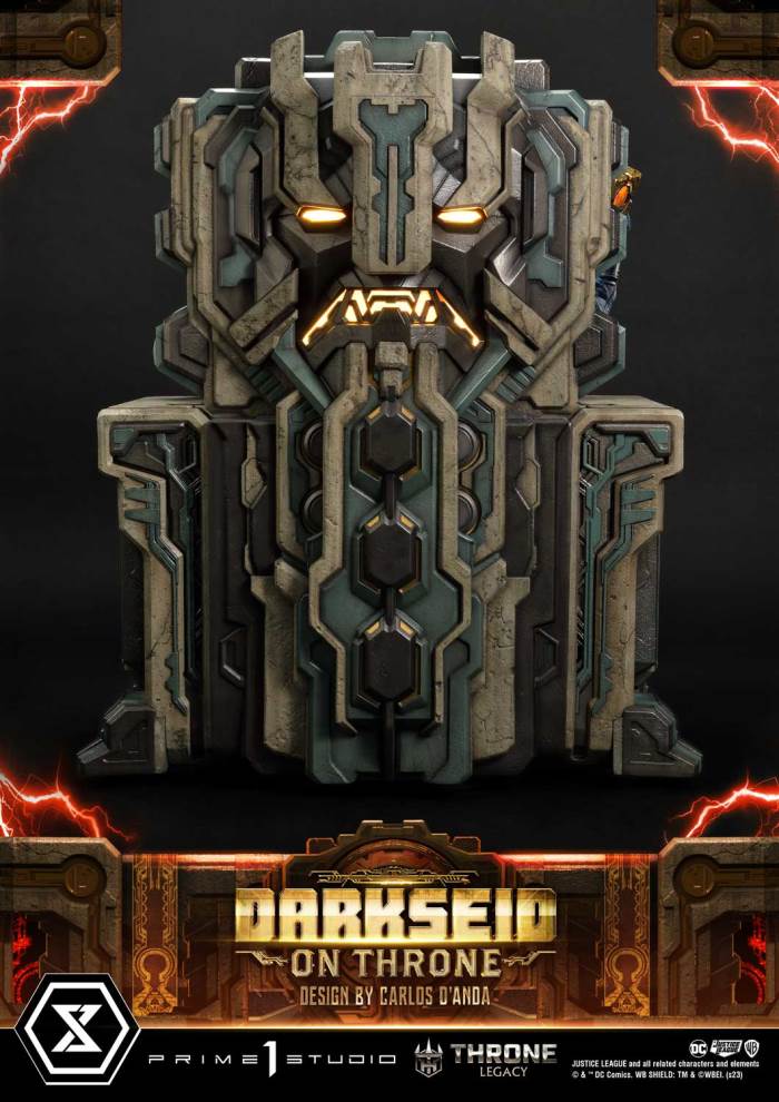 Justice League (Comics) Darkseid on Throne (Design by Carlos D'Anda)