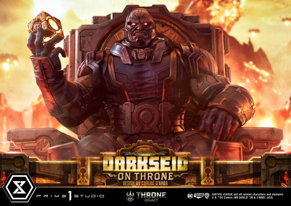 Justice League (Comics) Darkseid on Throne (Design by Carlos D'Anda)