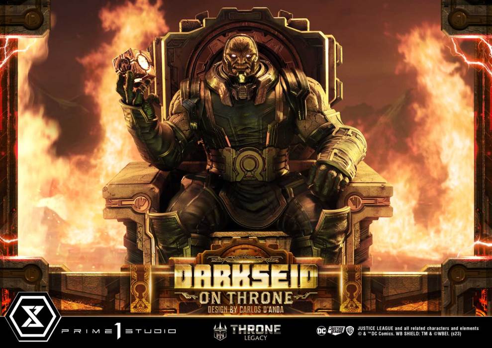 Justice League (Comics) Darkseid on Throne (Design by Carlos D'Anda)