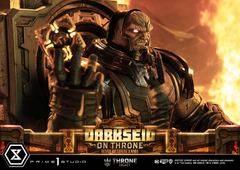 Justice League (Comics) Darkseid on Throne (Design by Carlos D'Anda)