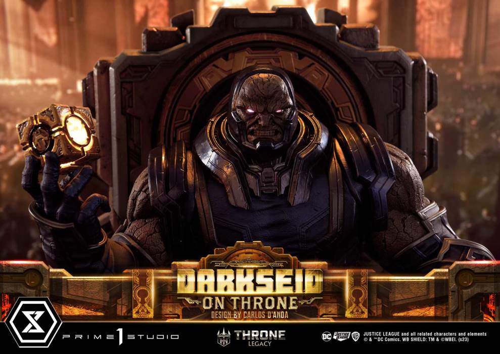 Justice League (Comics) Darkseid on Throne (Design by Carlos D'Anda)