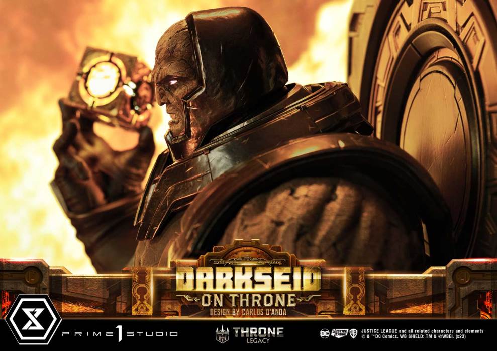 Justice League (Comics) Darkseid on Throne (Design by Carlos D'Anda)