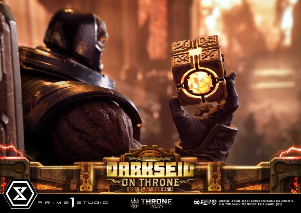 Justice League (Comics) Darkseid on Throne (Design by Carlos D'Anda)