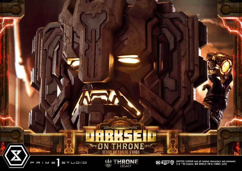 Justice League (Comics) Darkseid on Throne (Design by Carlos D'Anda)