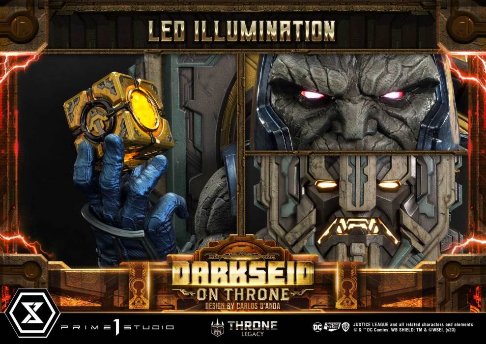 Justice League (Comics) Darkseid on Throne (Design by Carlos D'Anda)