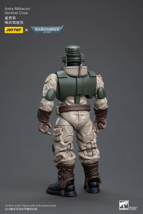 Emperor's Custodes Blade Warrior/Adeptus Mechanicus Castellan Robot/Cartier Sentinel Mecha-Pilot 1/18