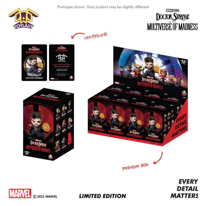 Marvel Figure Blind Box - Black Panther Series/Doctor Strange Series/Thor Series