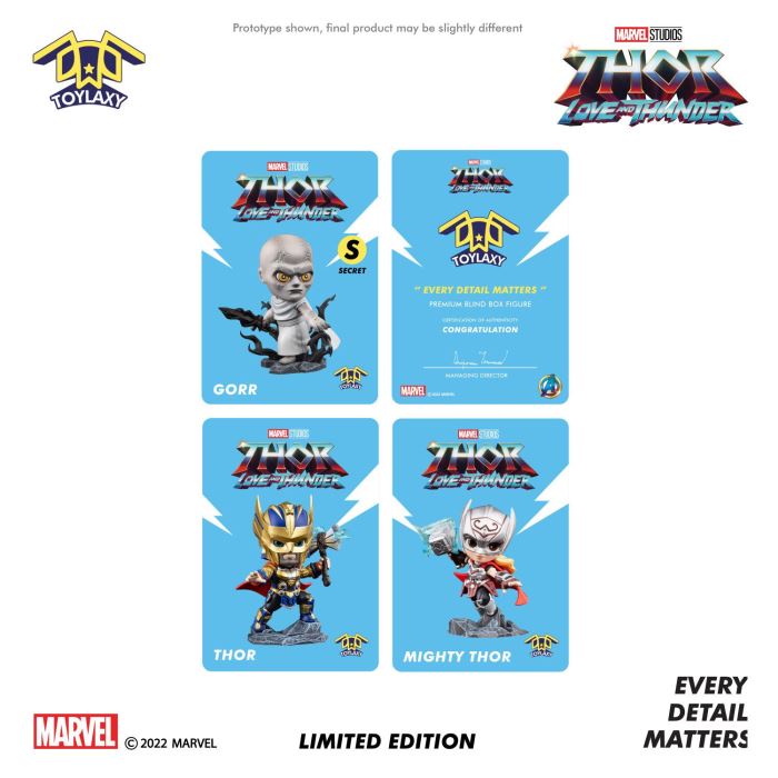 Marvel Figure Blind Box - Black Panther Series/Doctor Strange Series/Thor Series