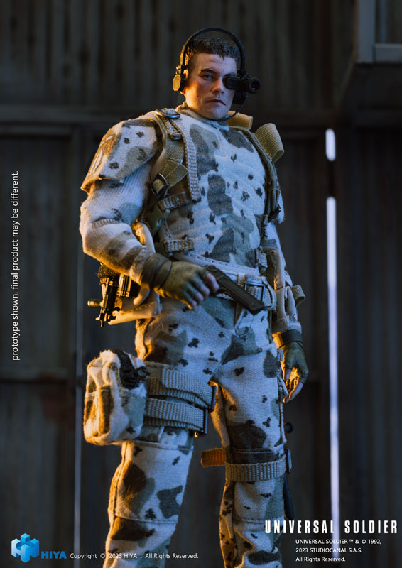 Universal Soldier 1/12 Action Figure Luc Dubrow