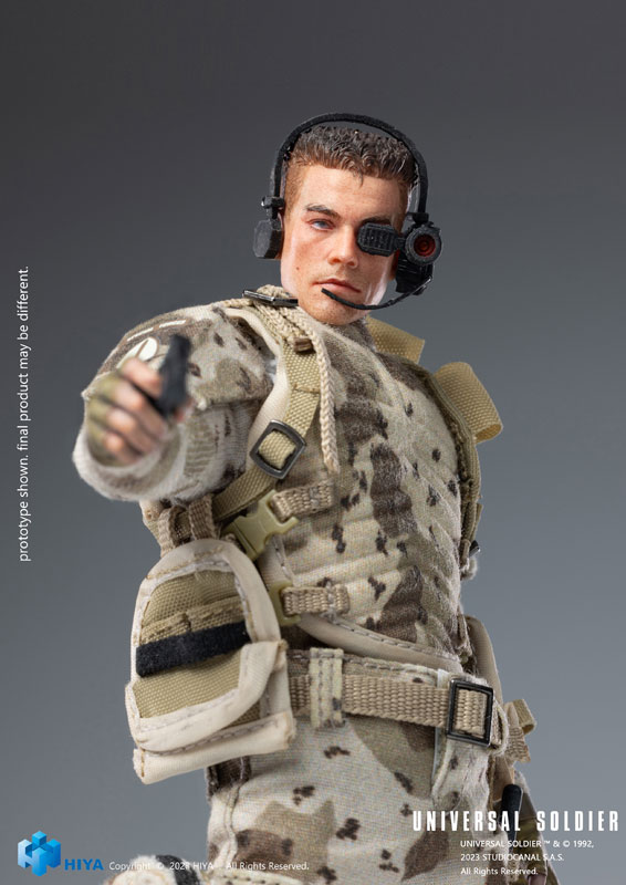 Universal Soldier 1/12 Action Figure Luc Dubrow