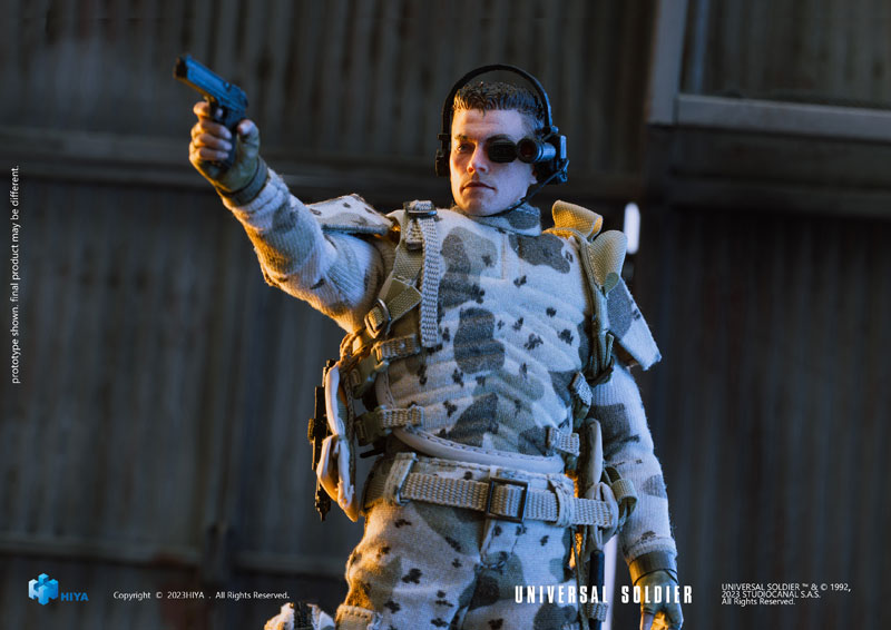 Universal Soldier 1/12 Action Figure Luc Dubrow