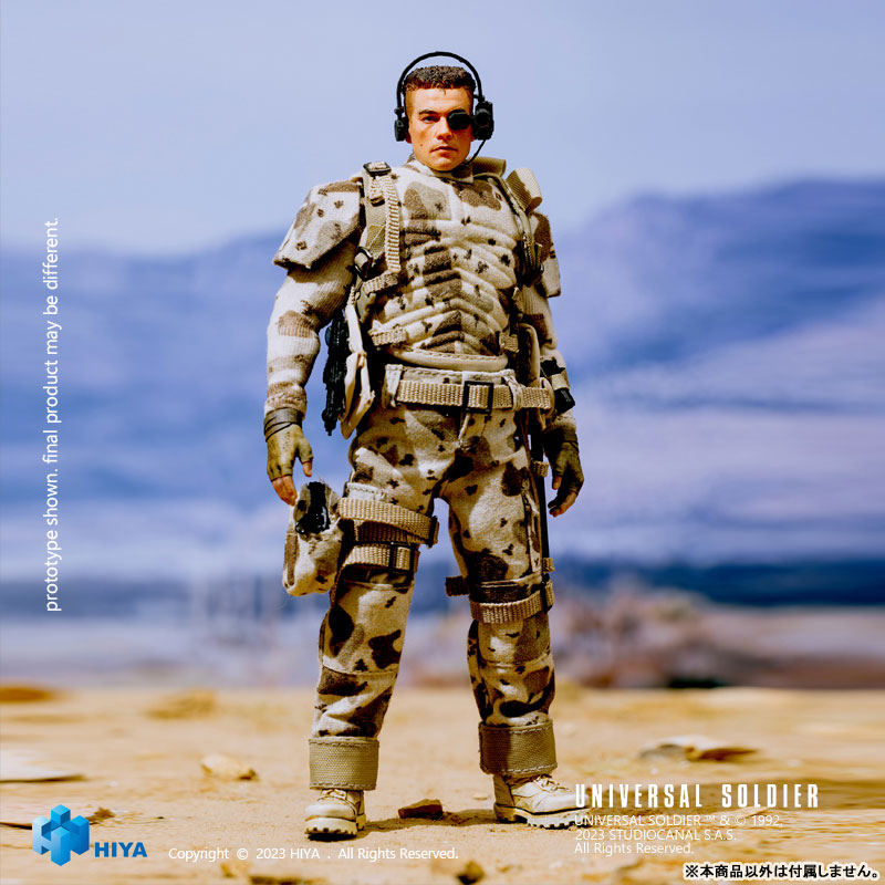 Universal Soldier 1/12 Action Figure Luc Dubrow