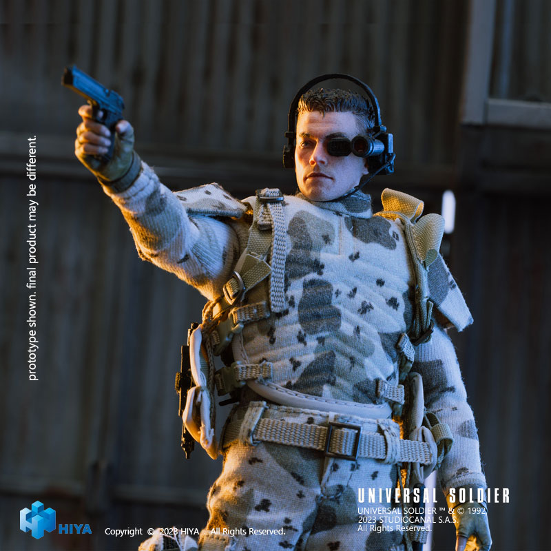 Universal Soldier 1/12 Action Figure Luc Dubrow