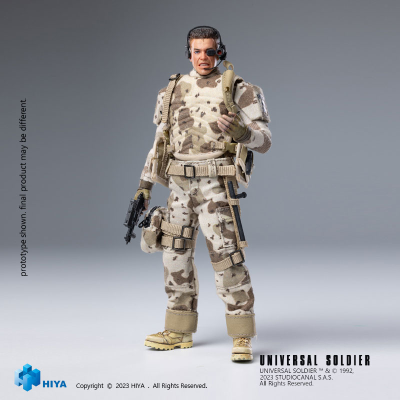 Universal Soldier 1/12 Action Figure Luc Dubrow