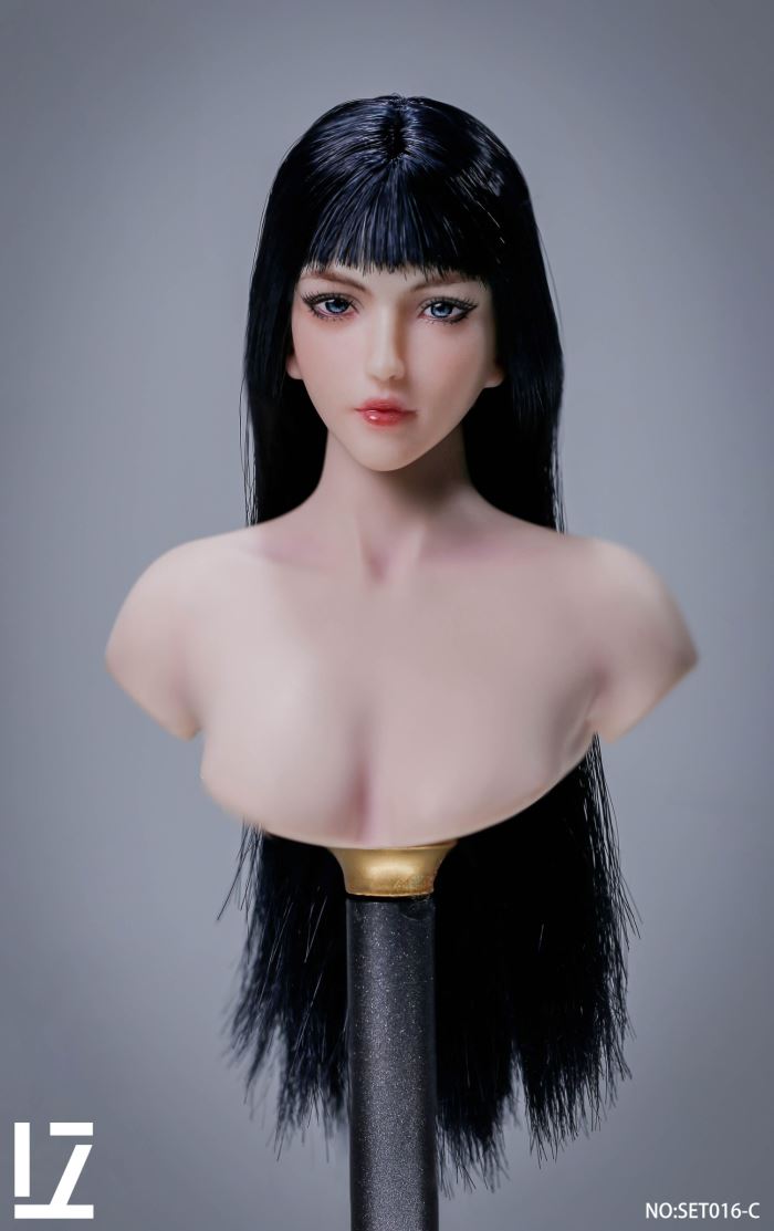 female head sculpture [SET016] 1/6