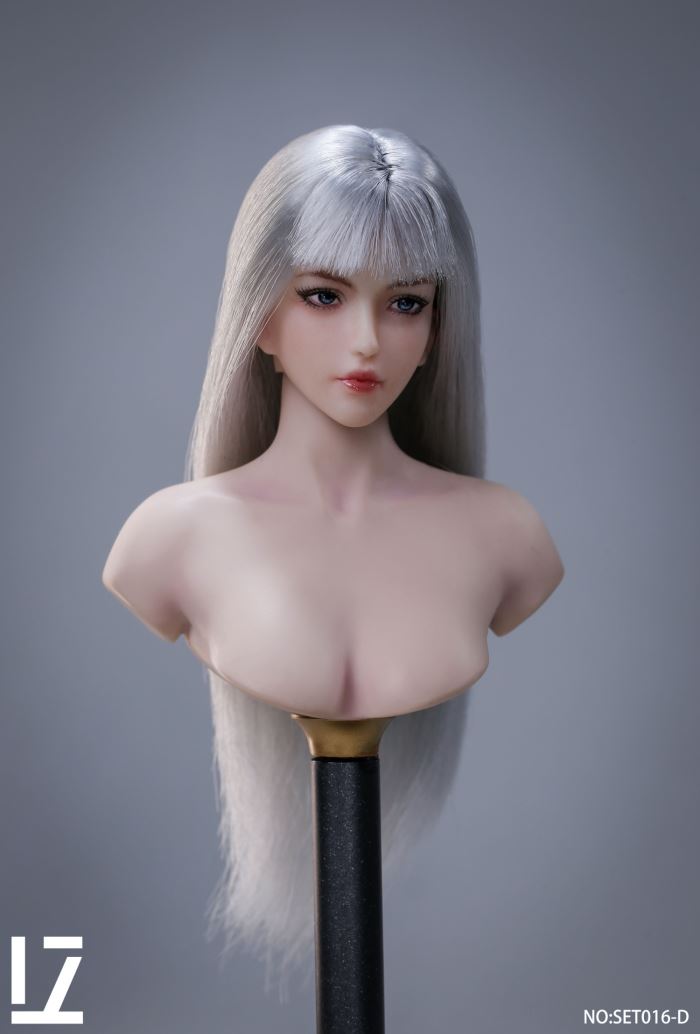 female head sculpture [SET016] 1/6