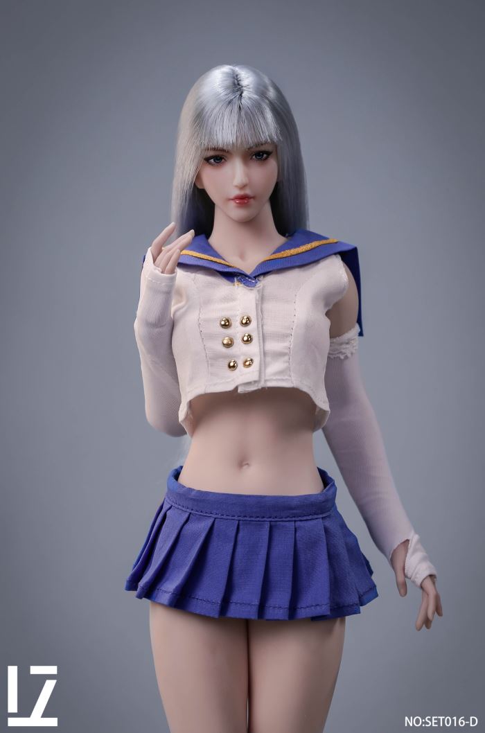 female head sculpture [SET016] 1/6