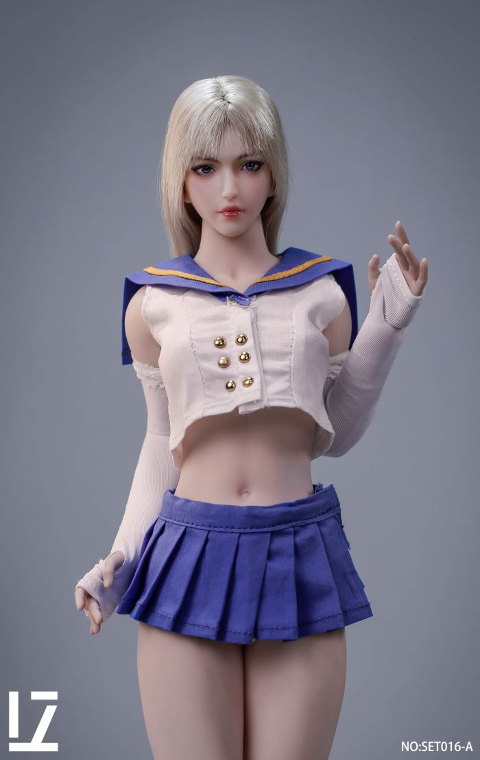 female head sculpture [SET016] 1/6