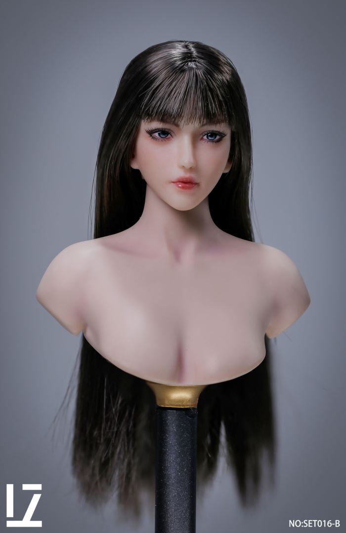 female head sculpture [SET016] 1/6