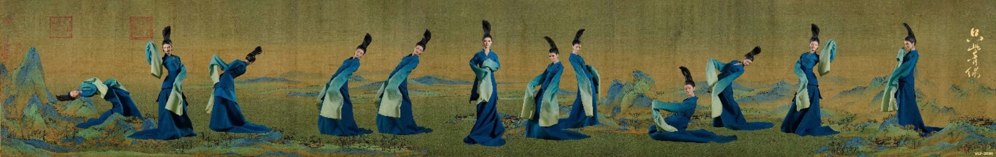 Ancient style moving doll:The beauty in the painting 1/6