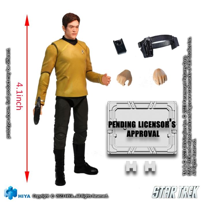 EXQUISITE MINI series Star Trek 2009 1/18 Sulu
