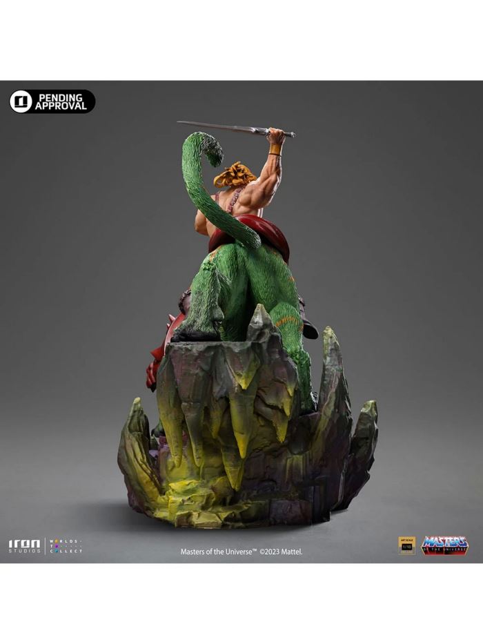 He-man and Battle Cat Deluxe - Masters of the Universe - Art Scale 1/10