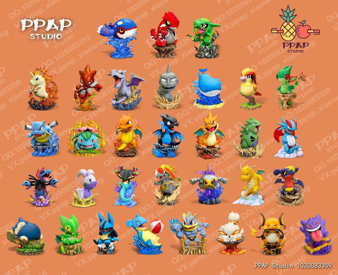 Groudon & Rayquaza & Kyogre - Pokemon