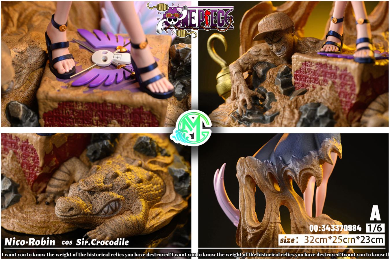 Nico Robin COS Crocodile - One Piece